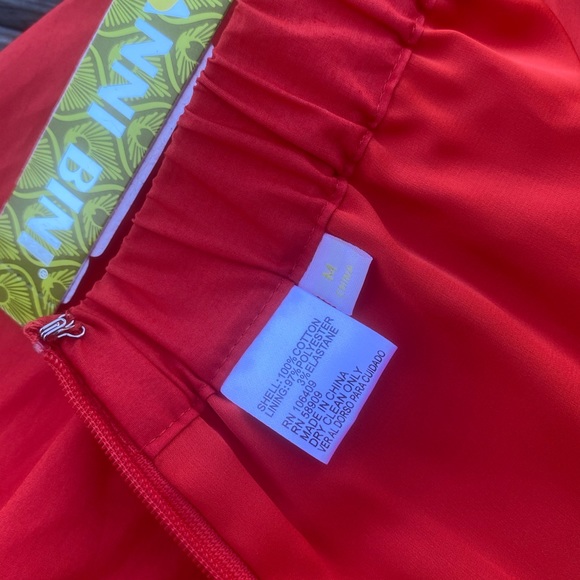 Gianni Bini Hot Orange short circle skirt NWT - Picture 9 of 10